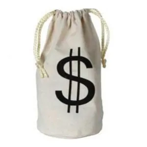 Money Bag $ With Drawstring