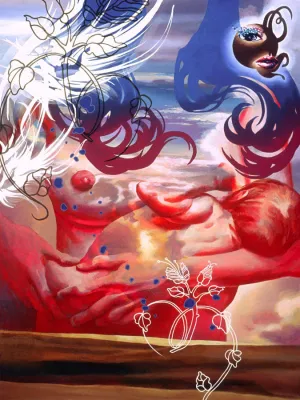 Mother Nurture painting