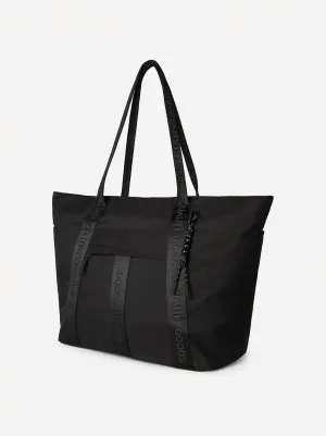Mr Simple - Jasper Large Tote - Black