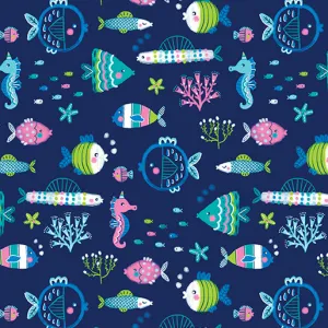 Mystical Mermaids Navy - (1)