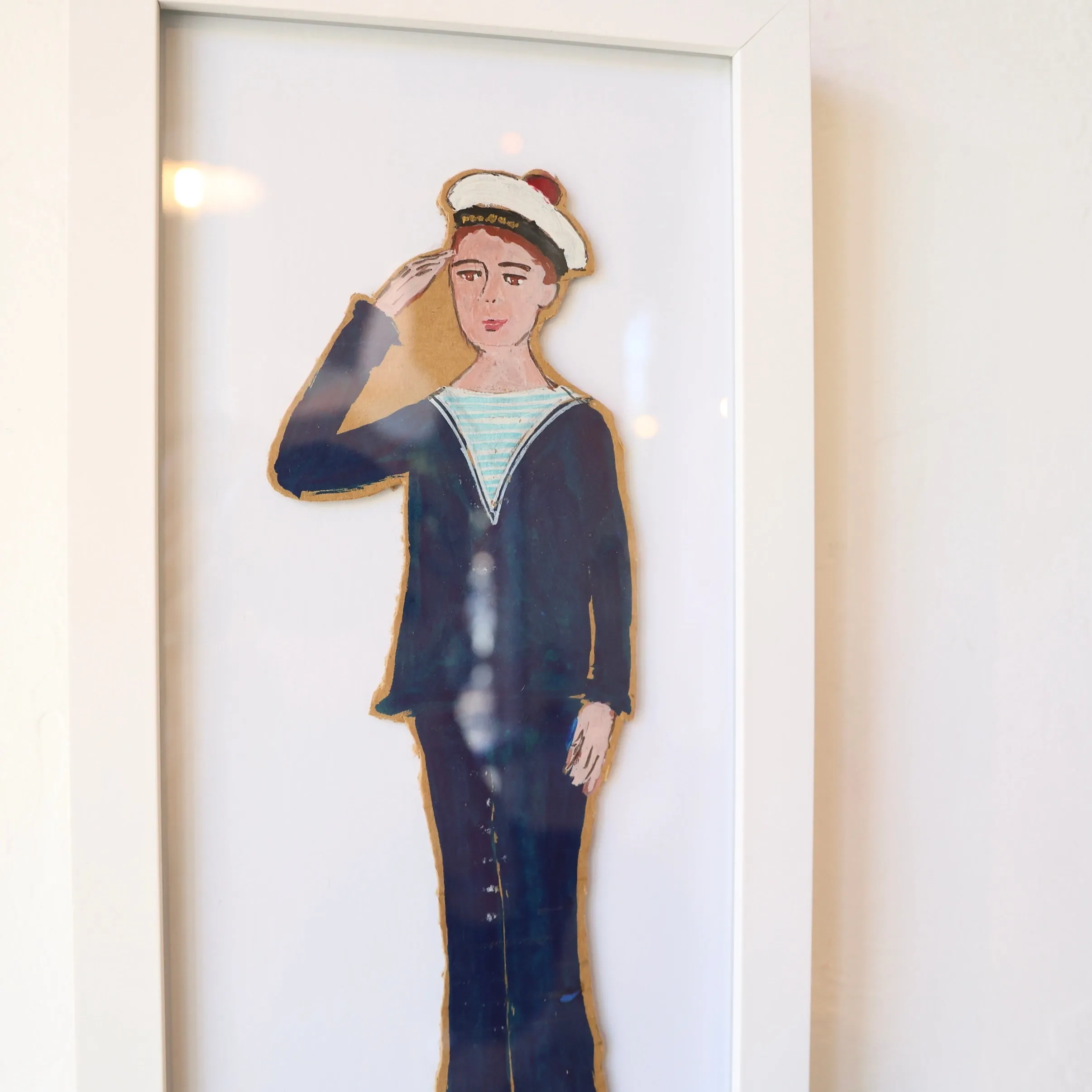 Naïm Amor Paper Doll - Saluting Sailor