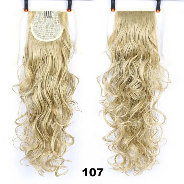 Natural Synthetic Wave Pony Tail Hair Extension