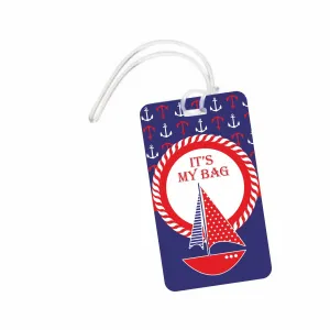 Nautical Luggage Tag