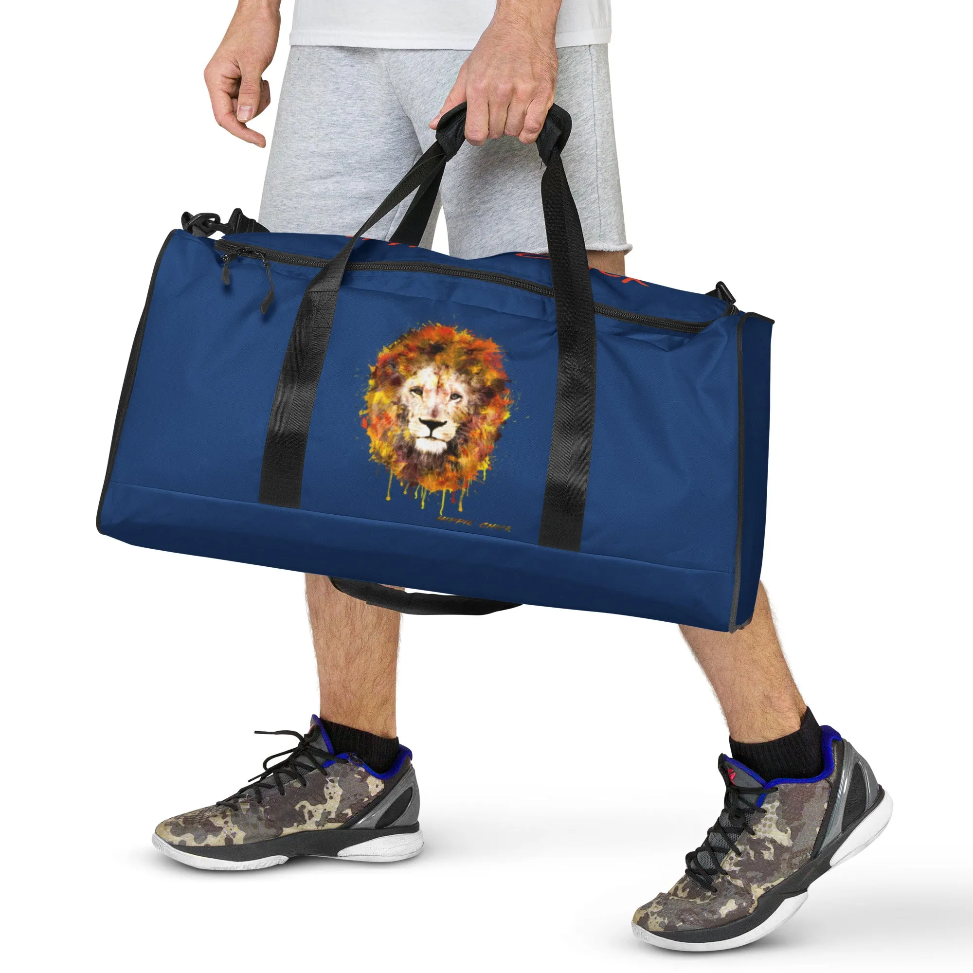Navy Duffle Bag - OG Hippie Chick