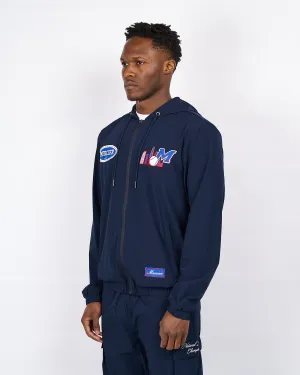 Navy Red Mercier Empire Windbreaker