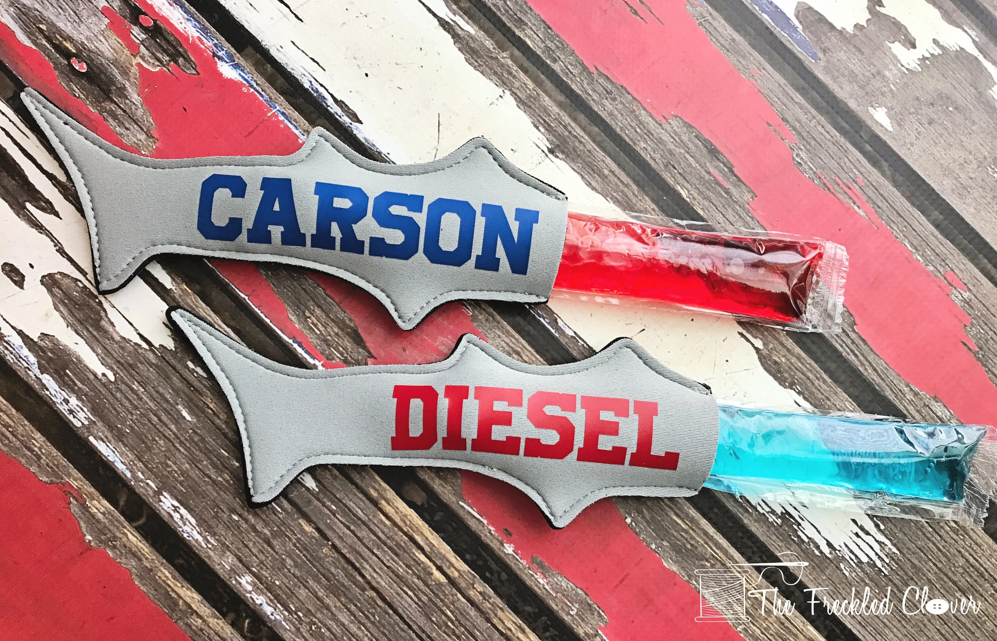 {Neoprene Freezer Pop Holders} *multiple styles