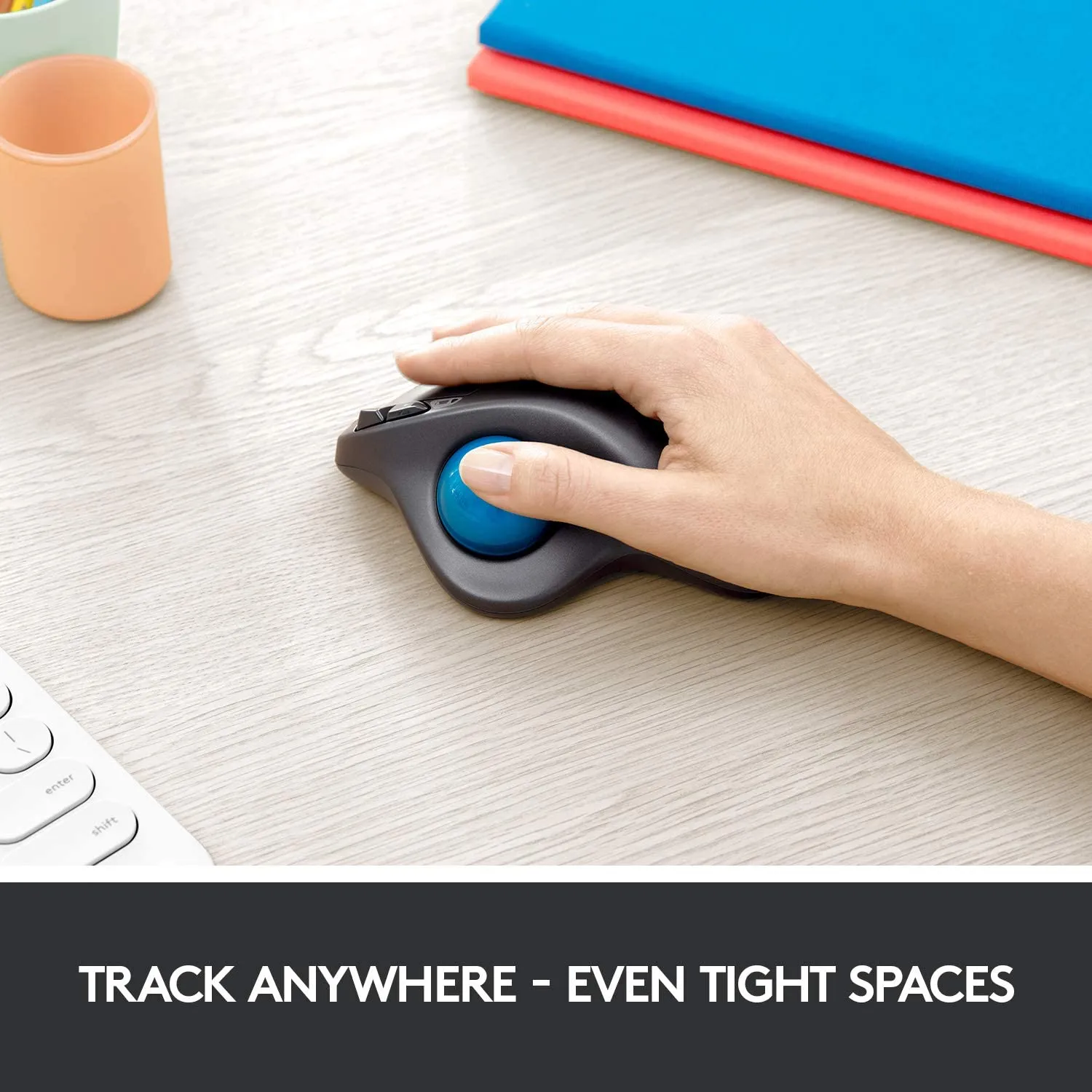 New Logitech M570 Wireless Trackball, #1 Leader in Trackballs worldwide! 18 Month Battery Included!