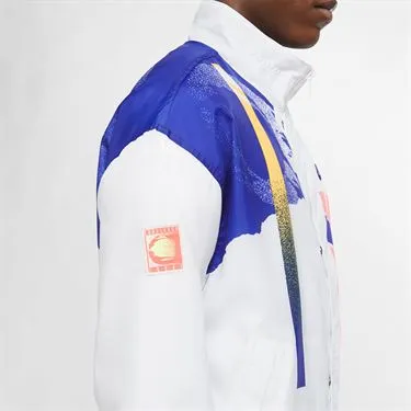Nike Men's Challenge Court Jacket (White/Ultramarine/Solar Red/Ultramarine)