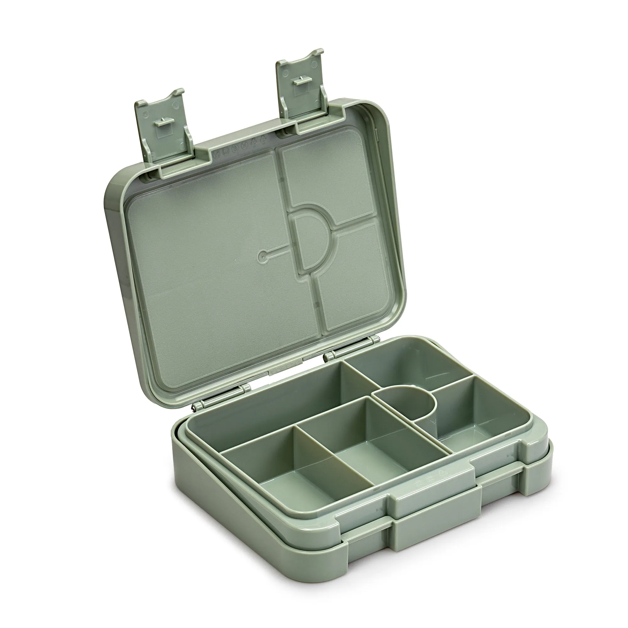 noüka Grand Bento Lunch Box - Moss (Min. of 2 PK, Multiples of 2 PK)