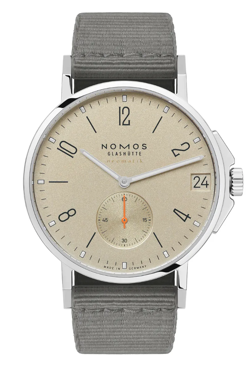 Nomos Glashütte Ahoi Neomatik 38 Date Sand 527