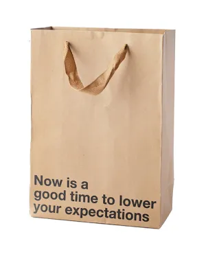 Now Is a Good Time to Lower Your Expec