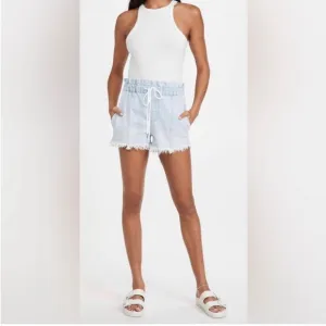 NWOT Pistola Denim Cooper Paperbag Shorts Size Small