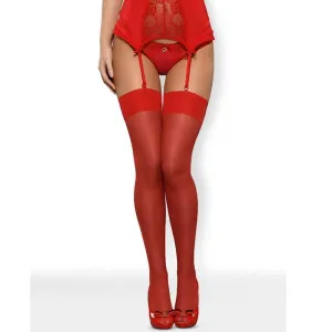 Obsessive Stockingss 800 - Red - S/M