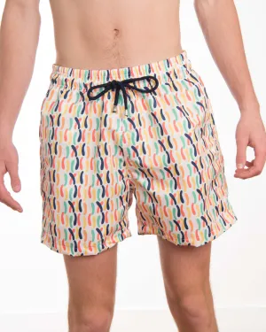 Odd Stripes Board Short