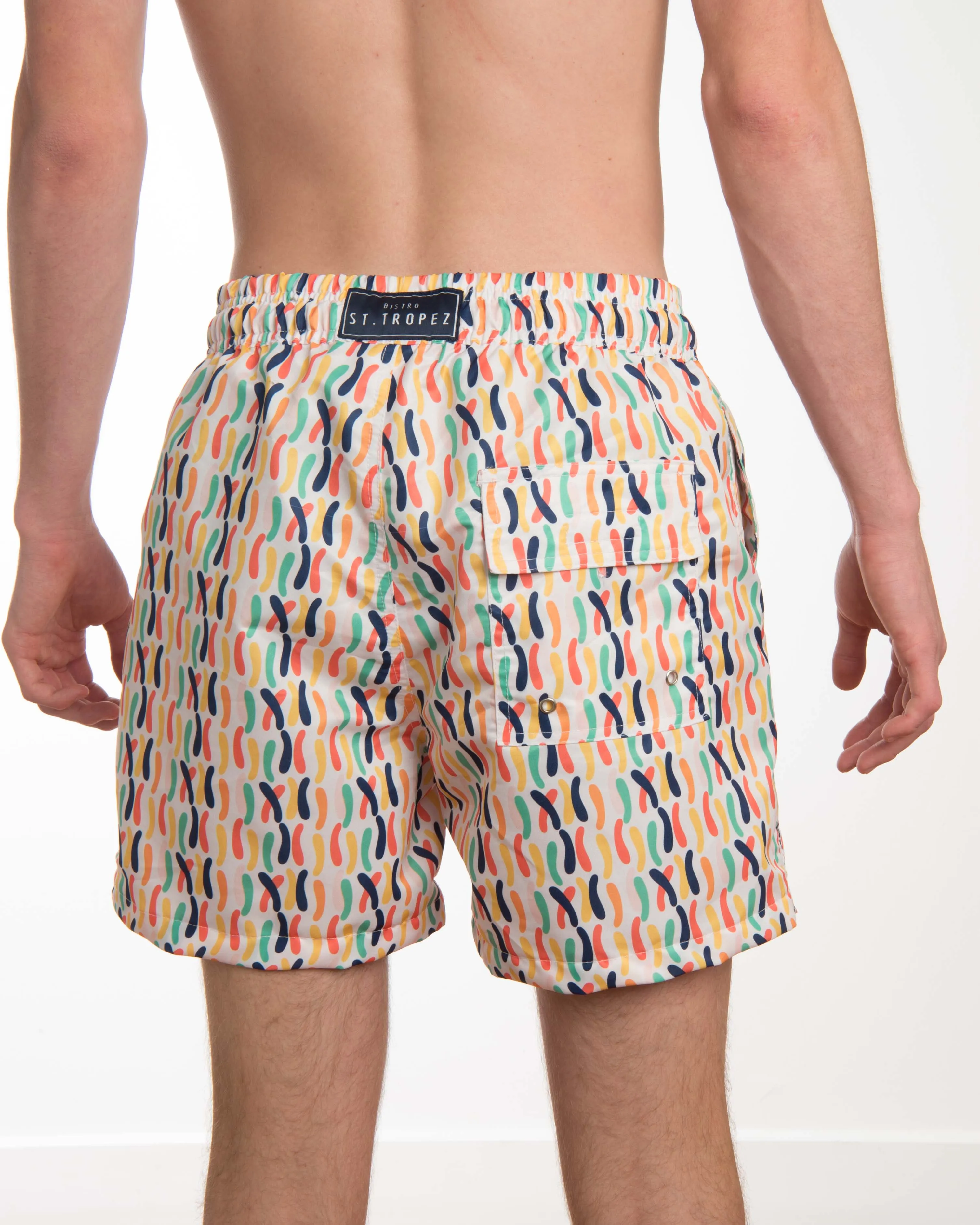 Odd Stripes Board Short