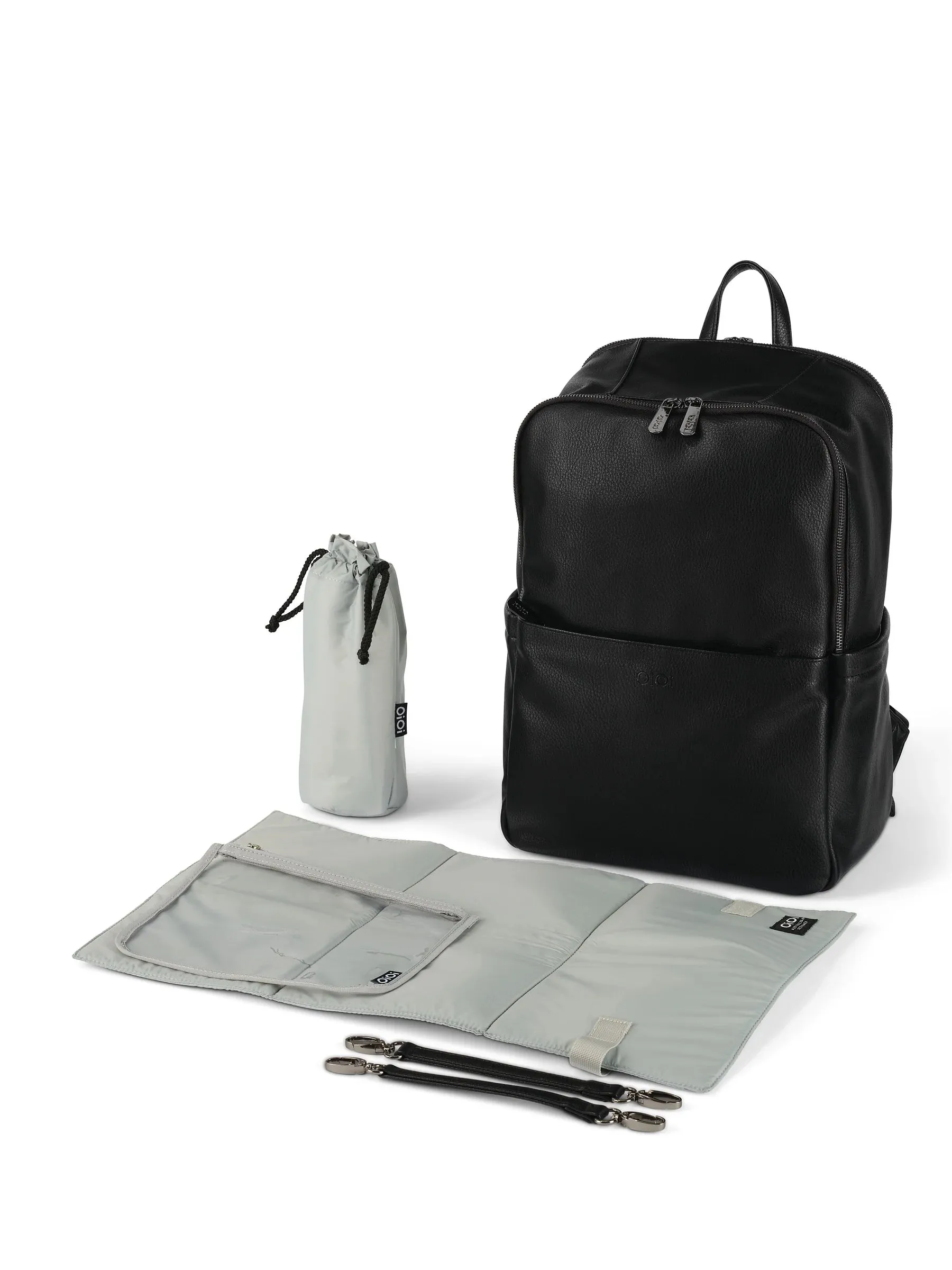 OiOi Mulitasker Nappy Backpack - Black