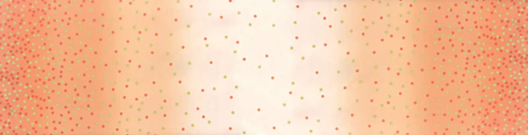 Ombre Confetti Metallic in Coral - 1 yard 4" REMNANT