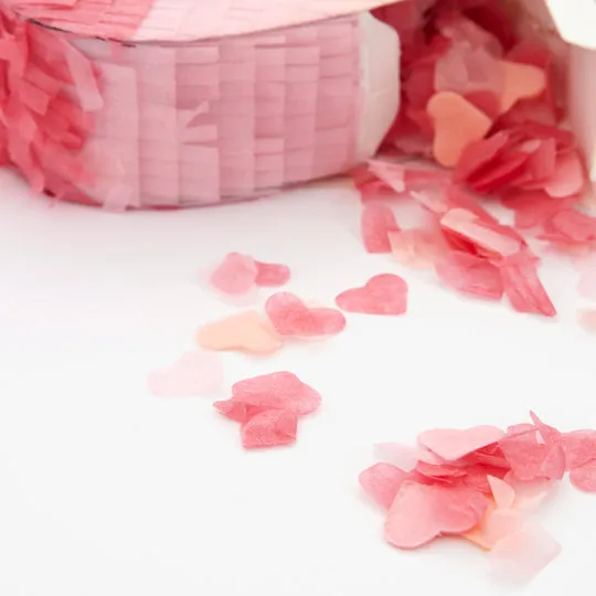Ombre Heart Piñata Favors (x 3)