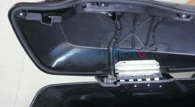 One Touch Latch Saddlebag Lids Hardware Cover Kit for 2014 - 2018  / 2015 Harley Touring Softail Saddlebag Lids