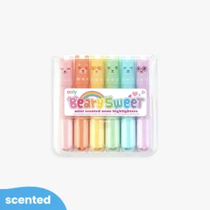 Ooly - Beary Sweet Mini Scented Hightlighters