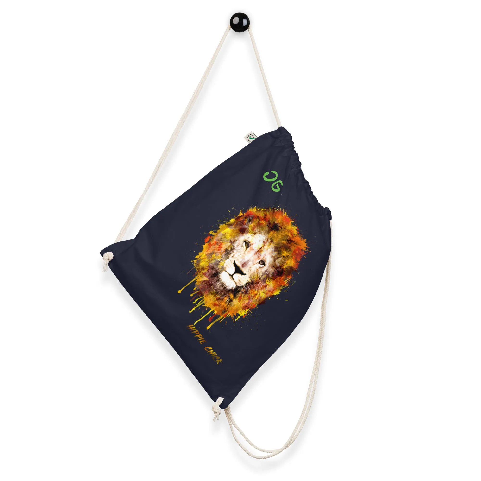 Organic Cotton Drawstring Bag - Grinch OG