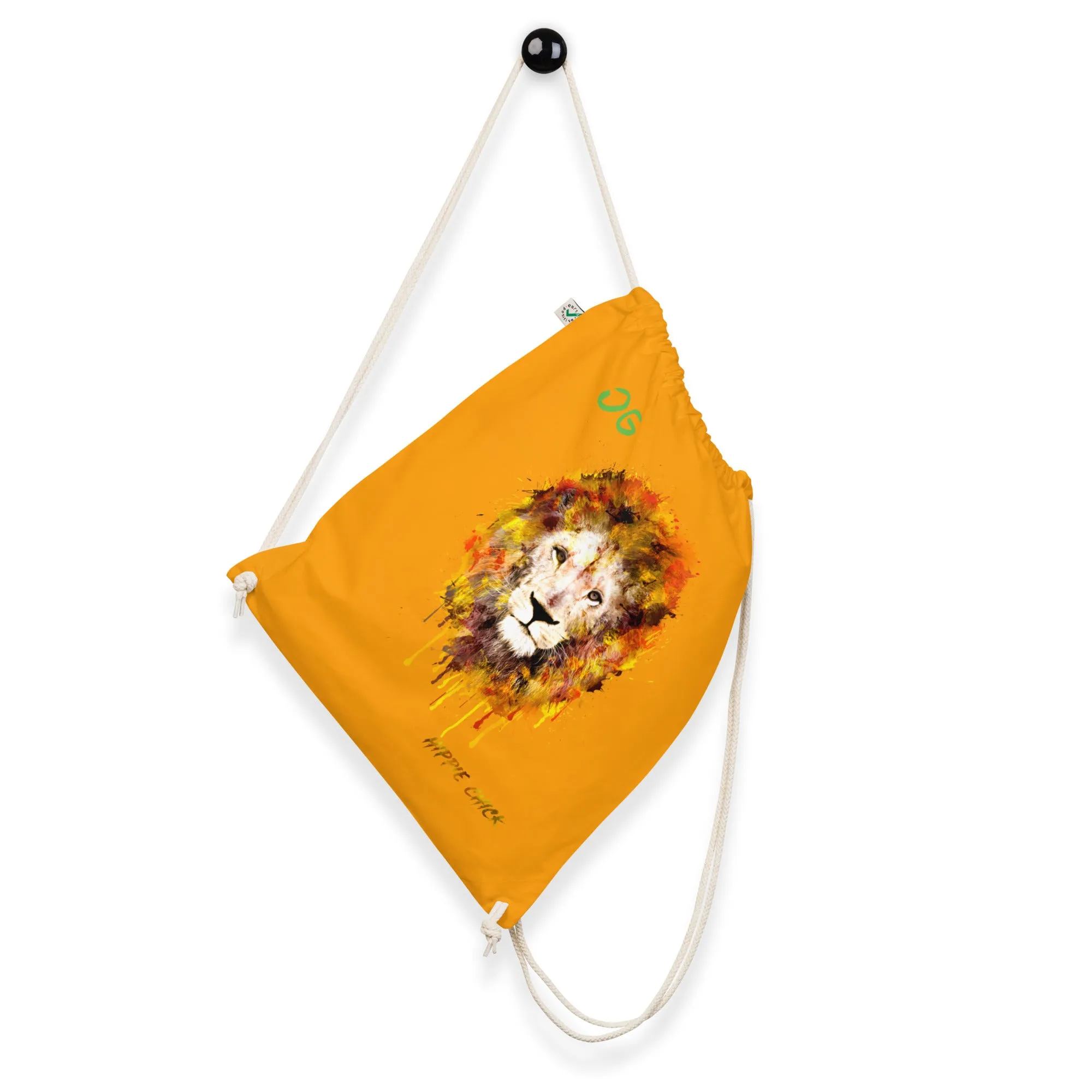 Organic Cotton Drawstring Bag - Grinch OG