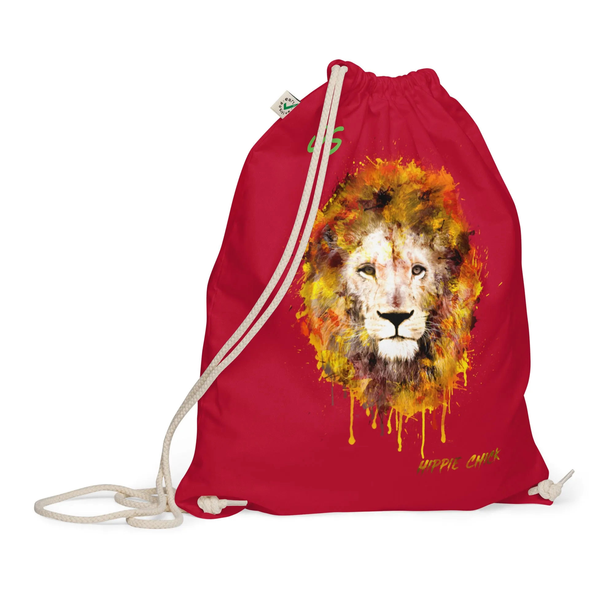 Organic Cotton Drawstring Bag - Grinch OG