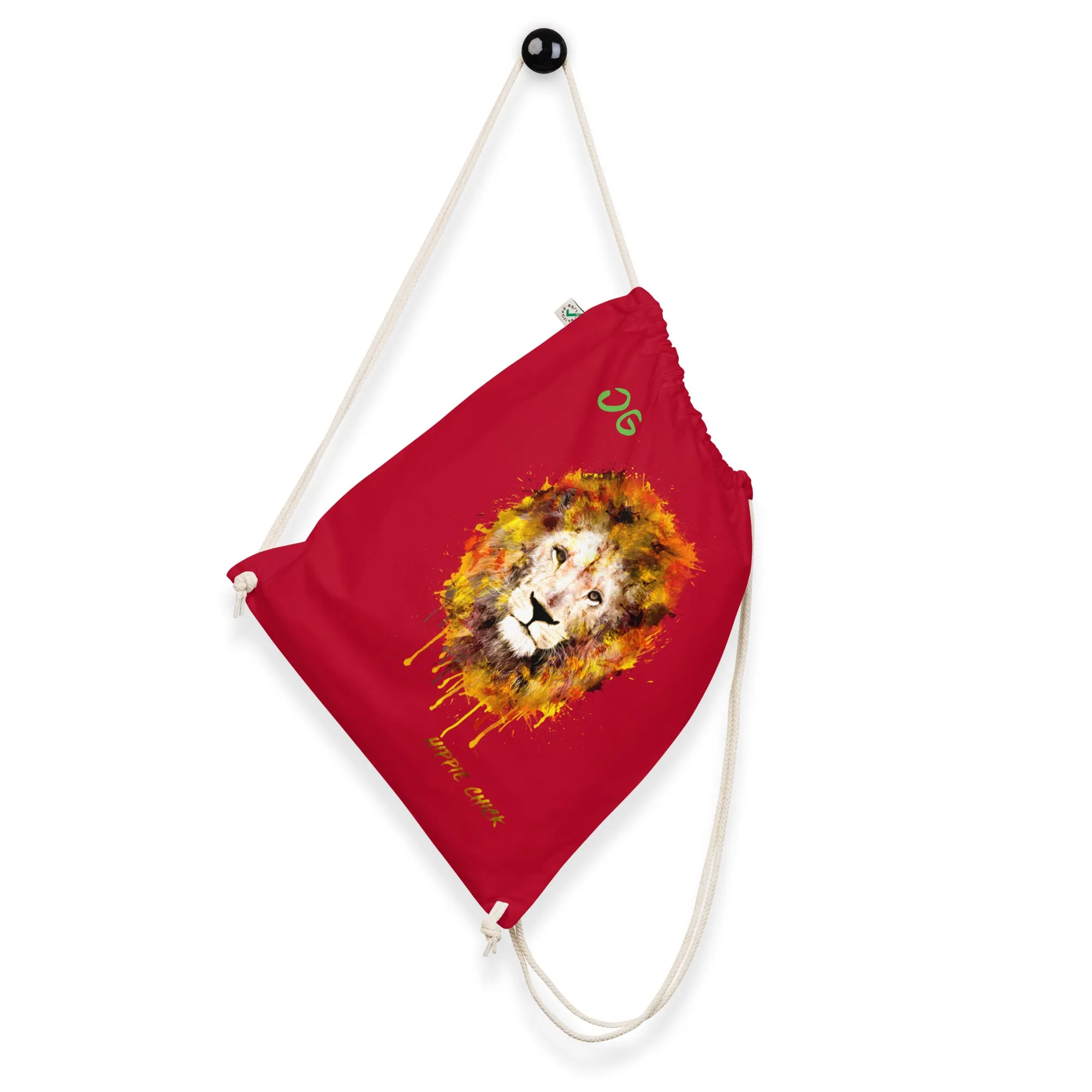 Organic Cotton Drawstring Bag - Grinch OG