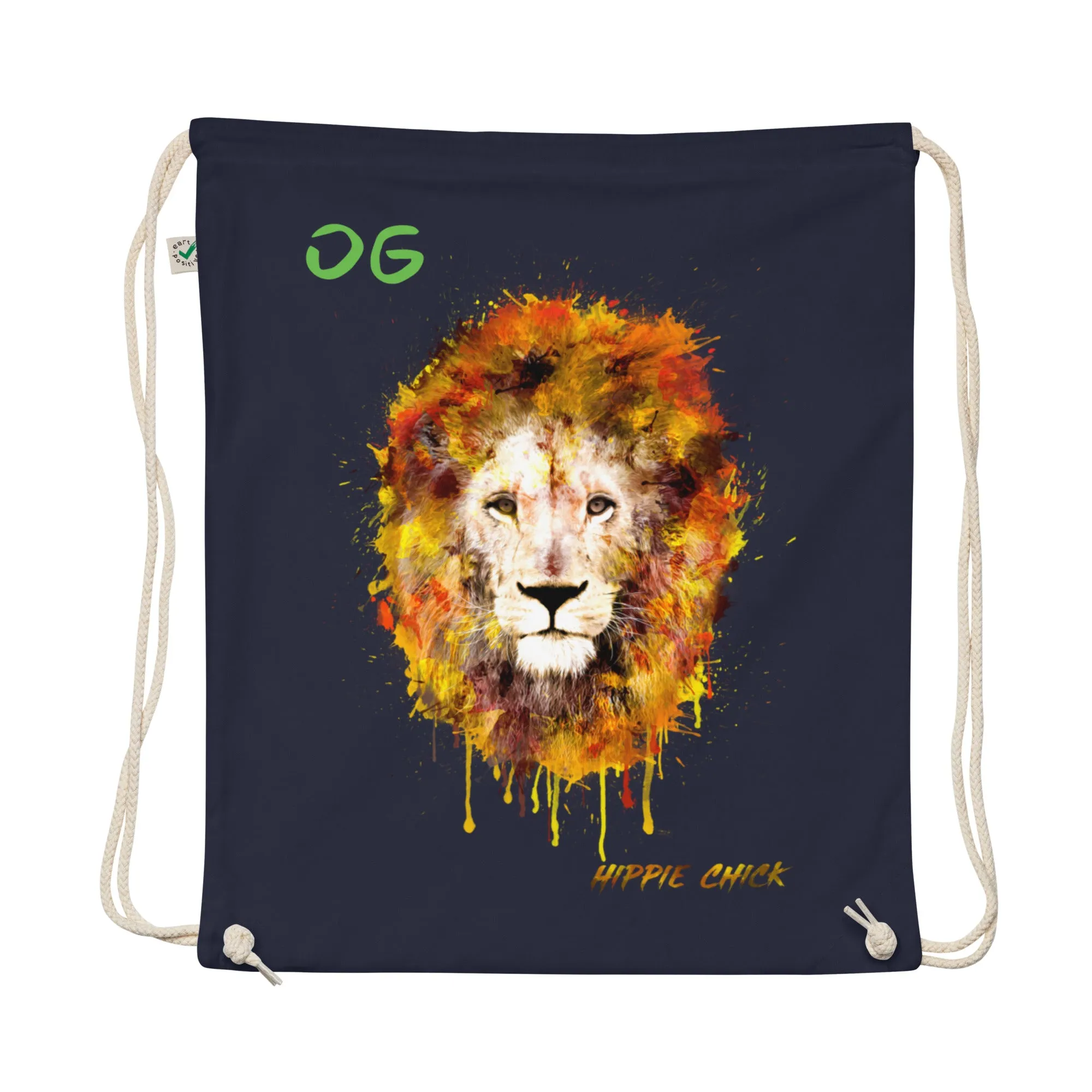 Organic Cotton Drawstring Bag - Grinch OG