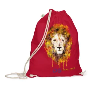 Organic Cotton Drawstring Bag - Purple OG
