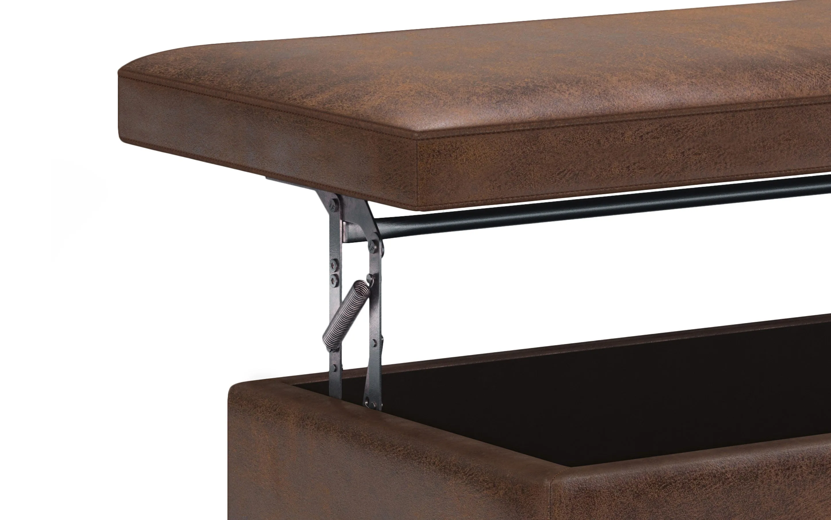 Owen Lift Top Large Coffee Table Storage Ottoman