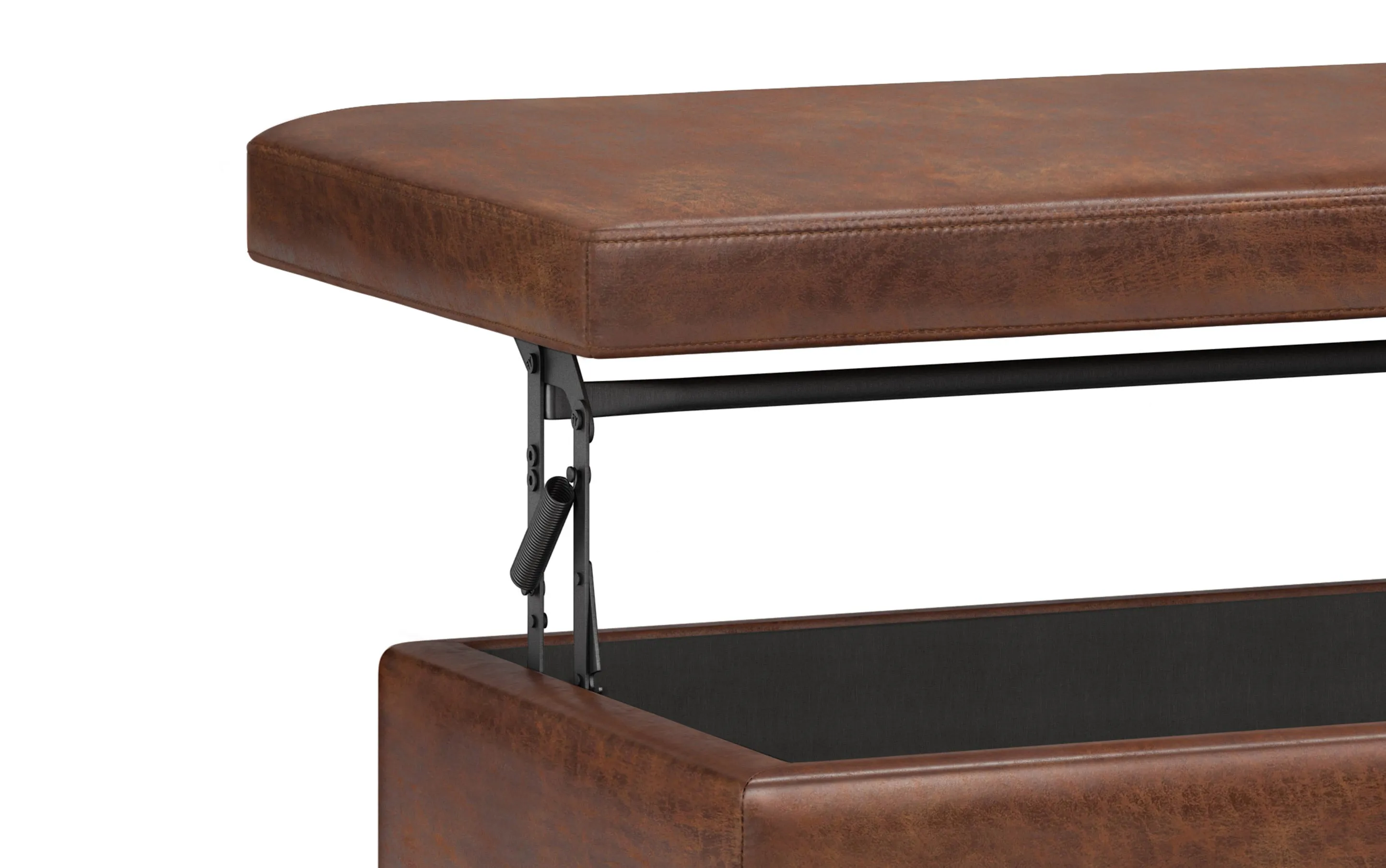 Owen Lift Top Large Coffee Table Storage Ottoman