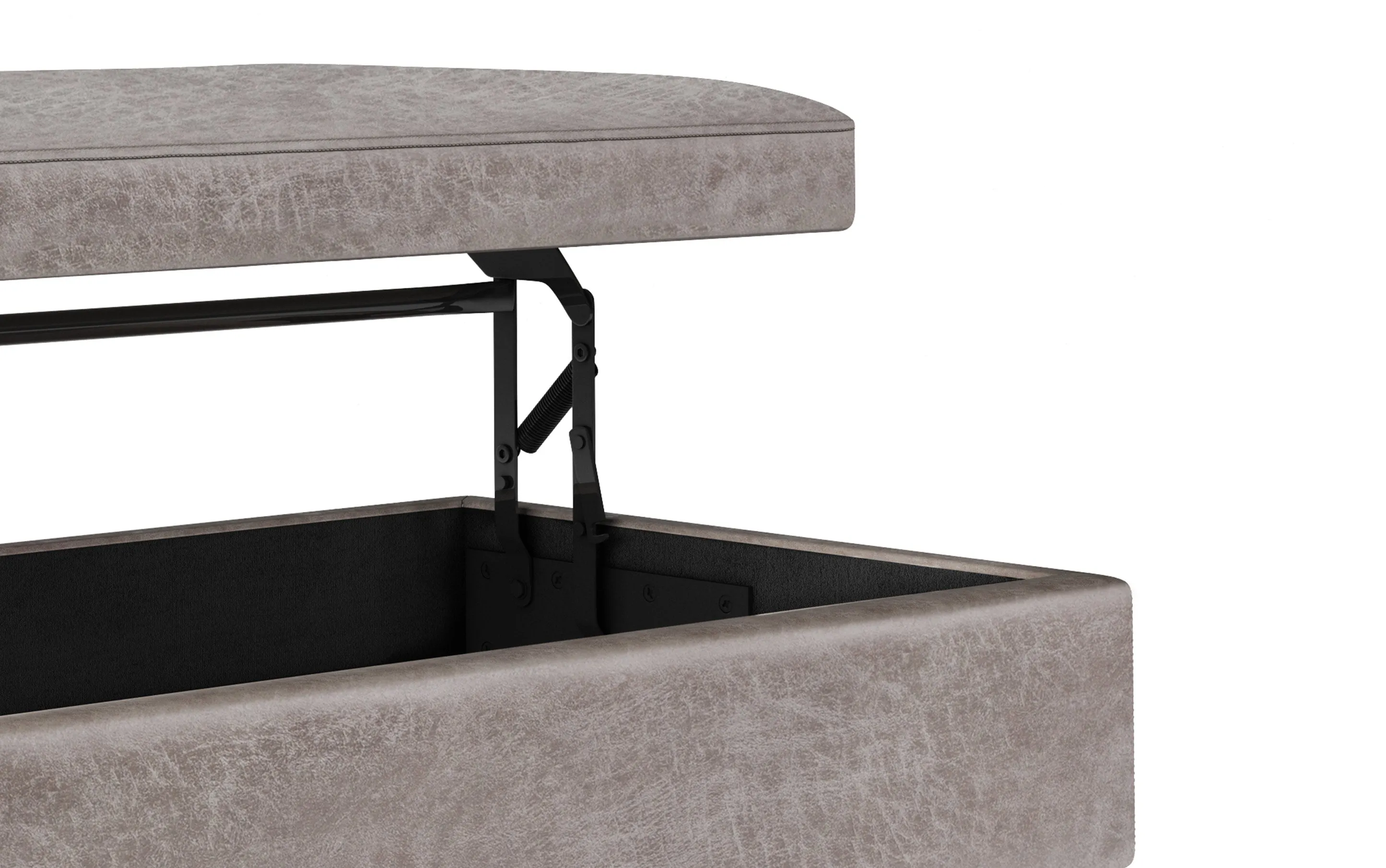 Owen Lift Top Large Coffee Table Storage Ottoman