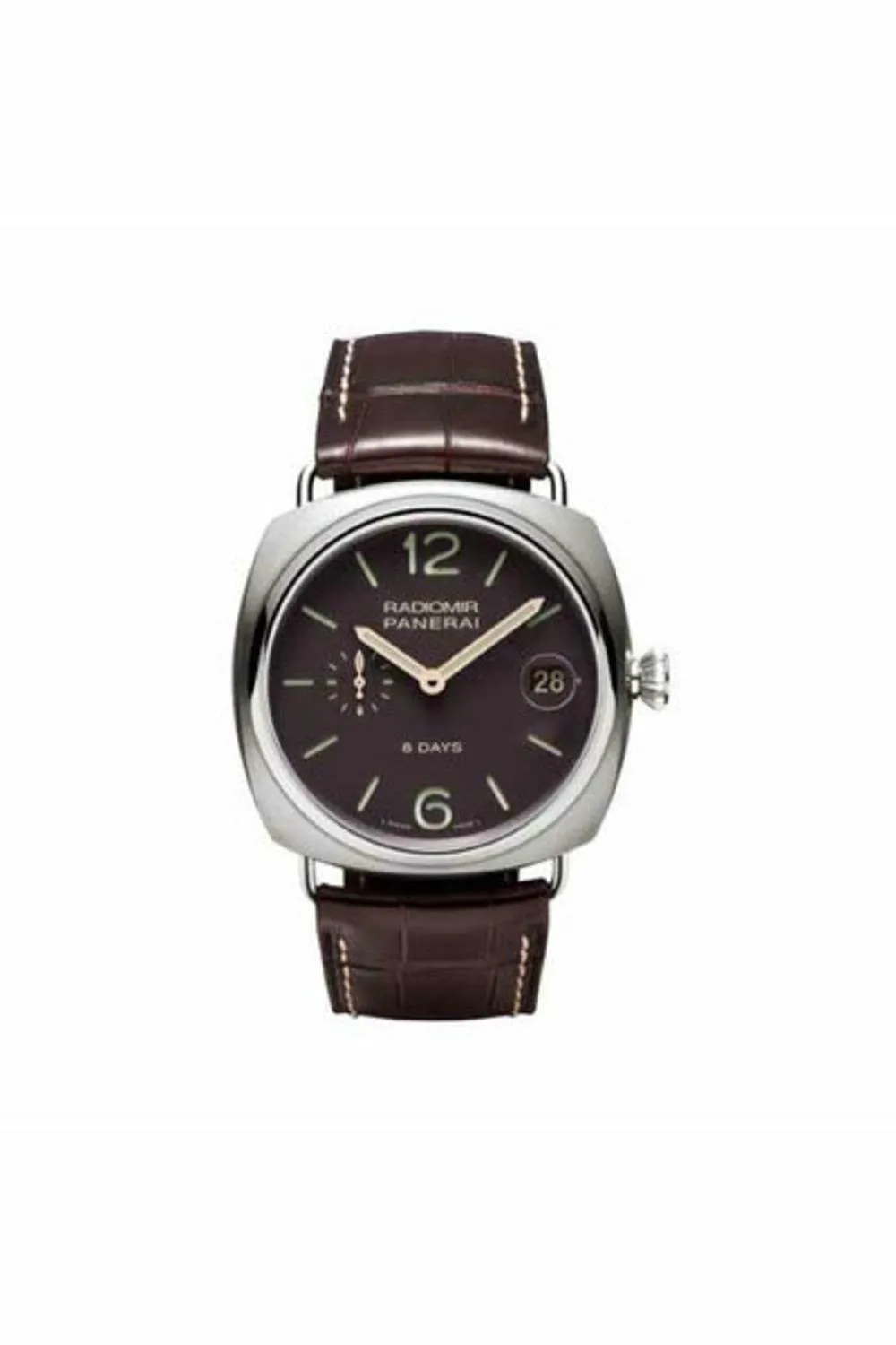 panerai historic radiomir 8 days titanio 45mm titanium men's watch