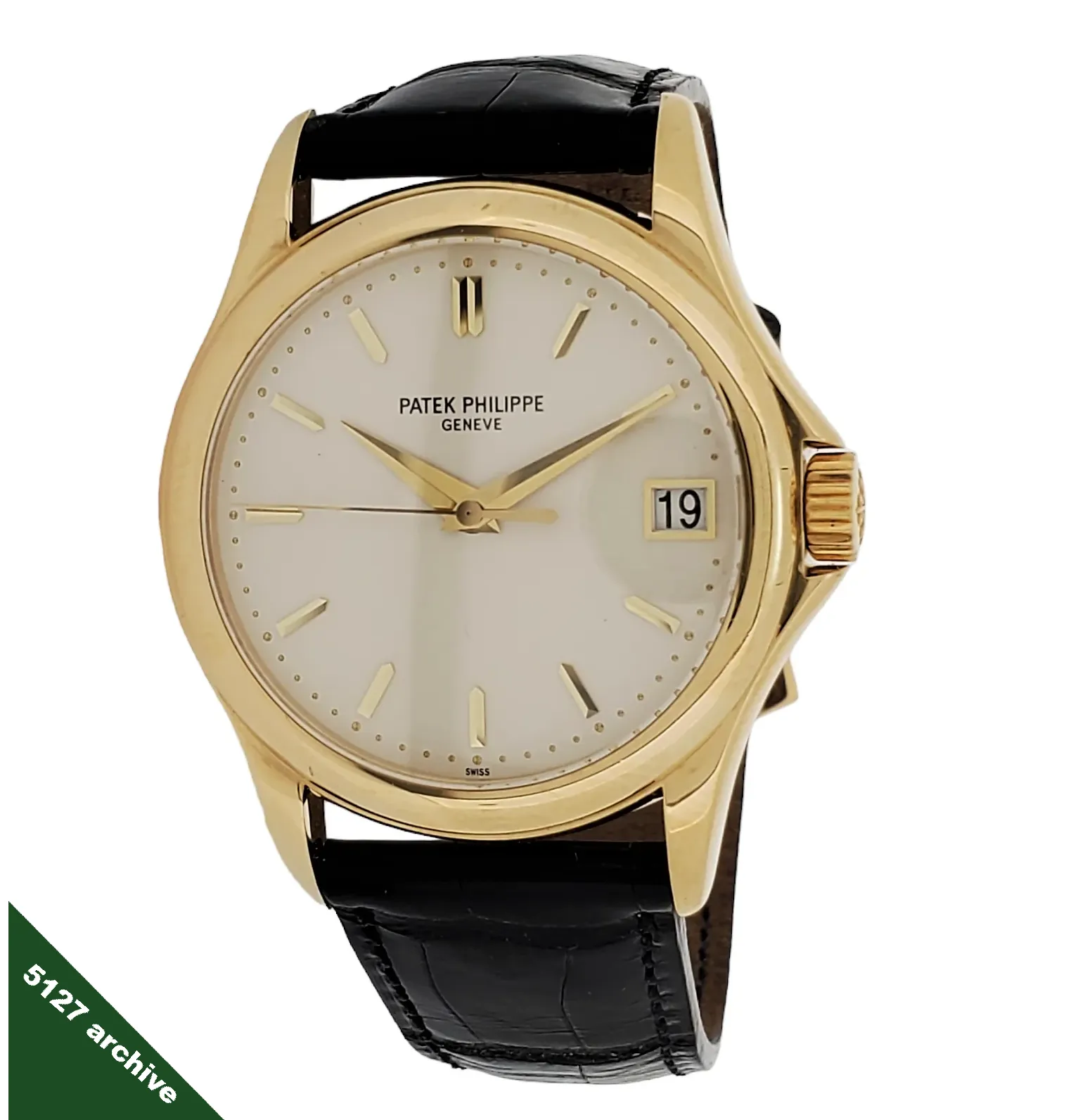 Patek Philippe 5127J Automatic Calatrava Watch 37mm, Archive;  Circa 2006