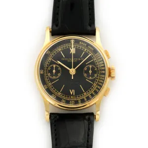 Patek Philippe Yellow Gold Chronograph Watch Ref. 130