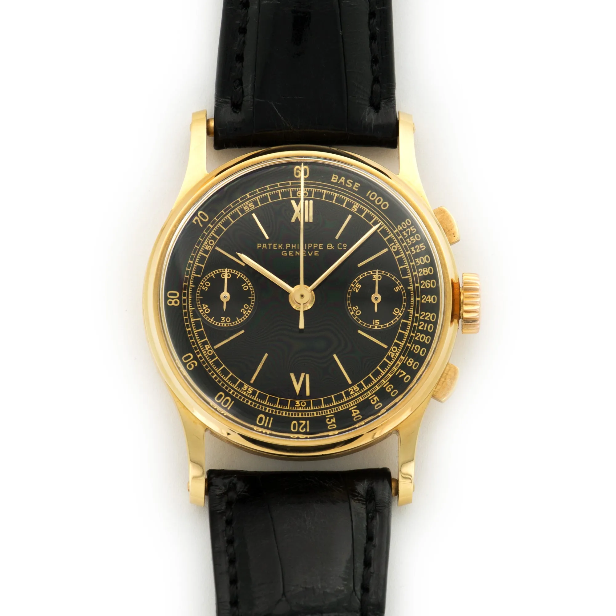 Patek Philippe Yellow Gold Chronograph Watch Ref. 130