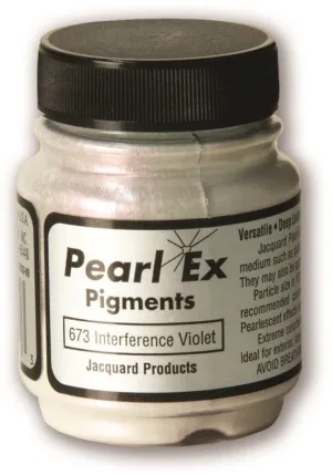 Pearl Ex Powdered Pigments 0.5oz #673 Interference Violet