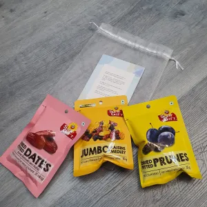 Perk-Me-Up Snack Pack @ $5 each - MOQ: 100
