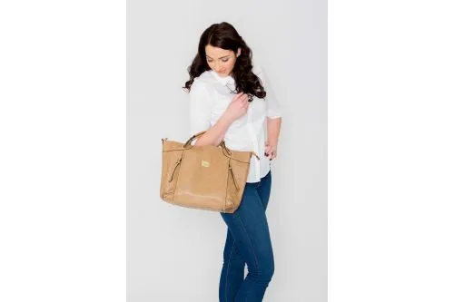 Perry Mum Tote - Camel