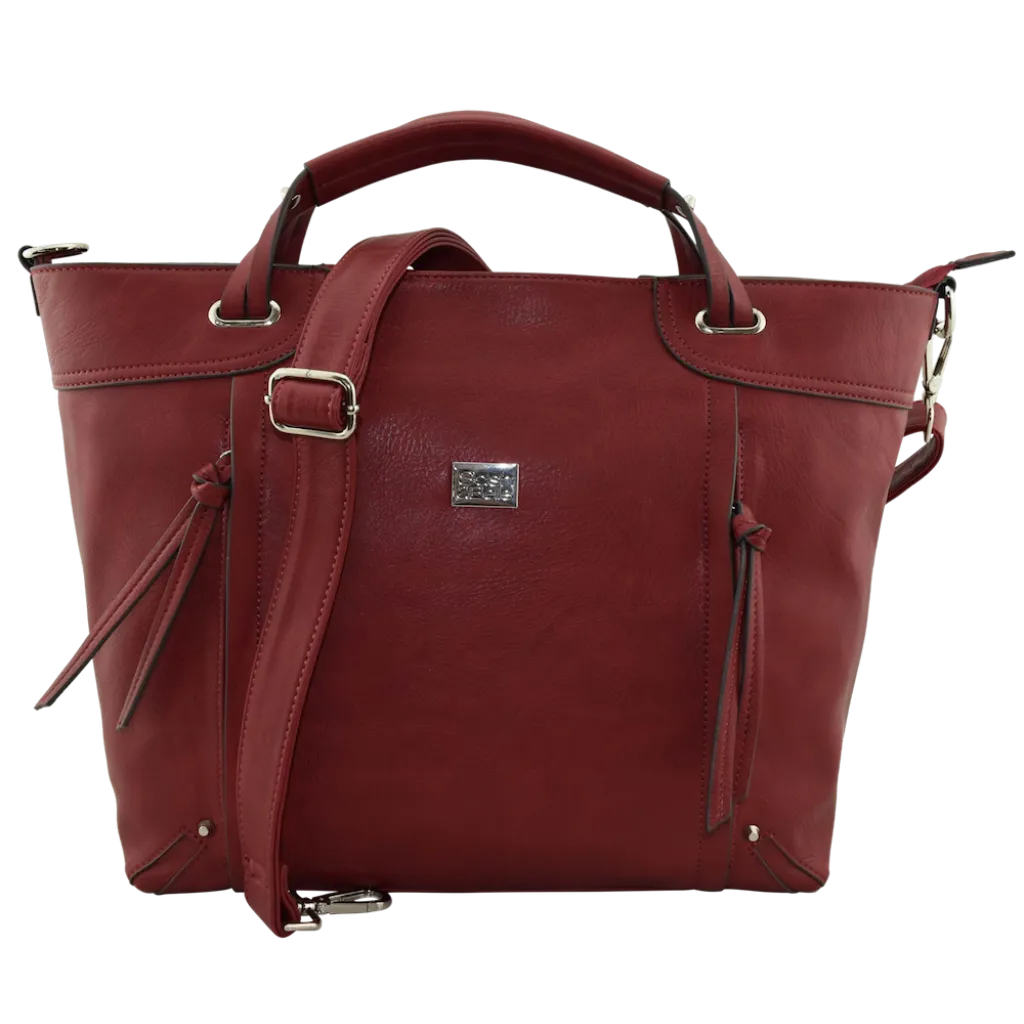 Perry Mum Tote - Red