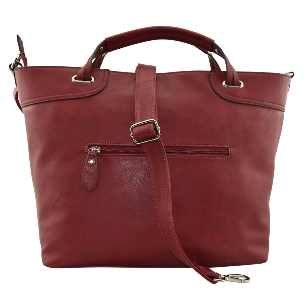 Perry Mum Tote - Red