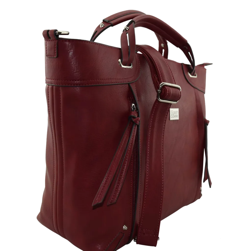 Perry Mum Tote - Red