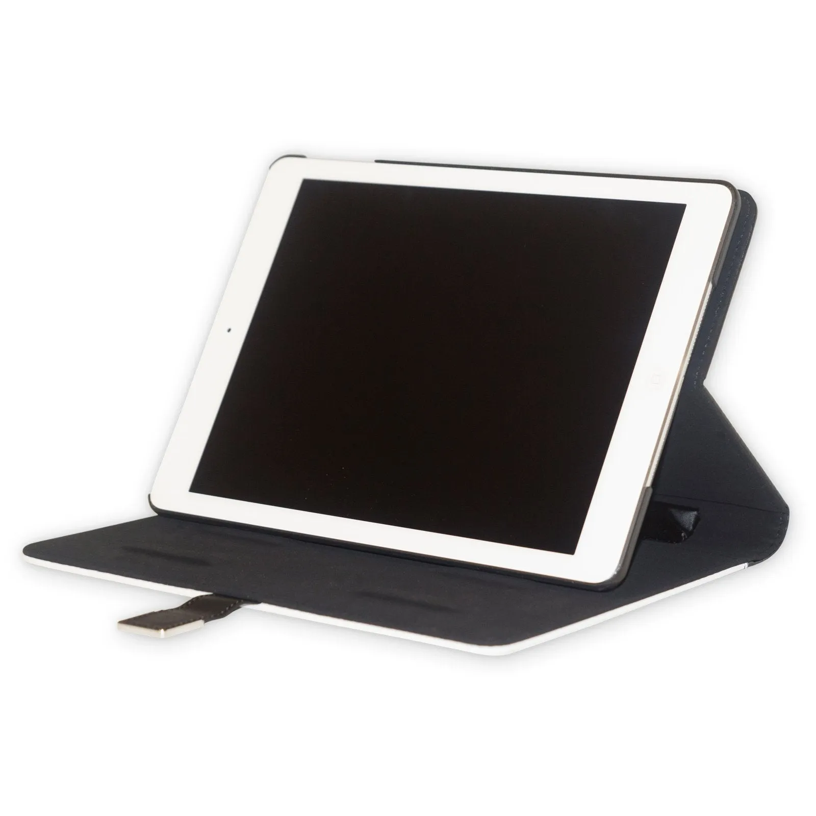 Personalised iPad Case with Brown Calf and Name
