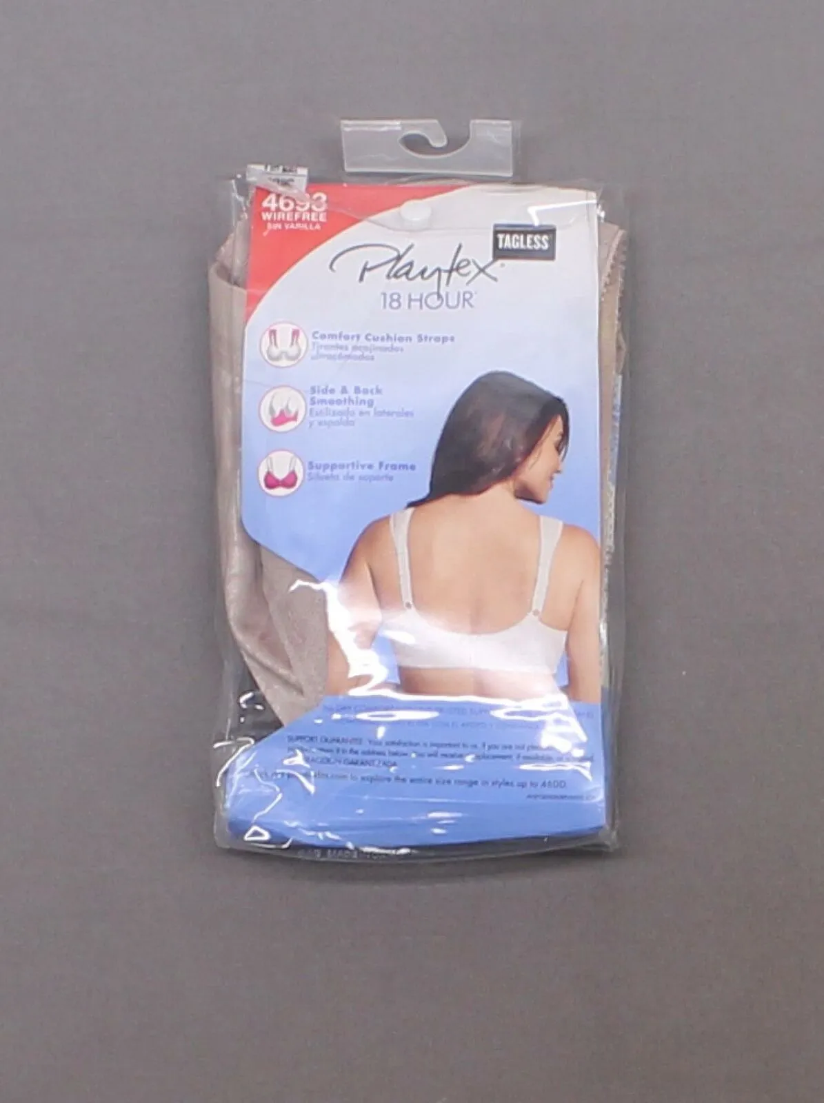 Playtex 18 Hour Women's Original Comfort Strap Wireless Bra. 4693
