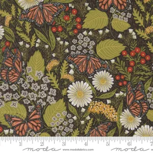 *PRE-ORDER* Bee Garden, Summer Butterfly in Black Metallic