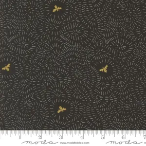 *PRE-ORDER* Bee Garden, Twists and Turns in Black Metallic