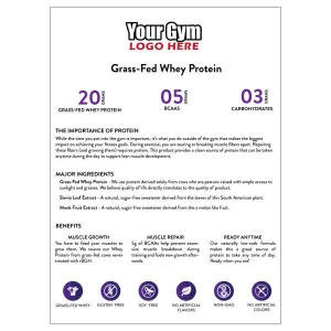 Protein Info Sheet (8.5x11)