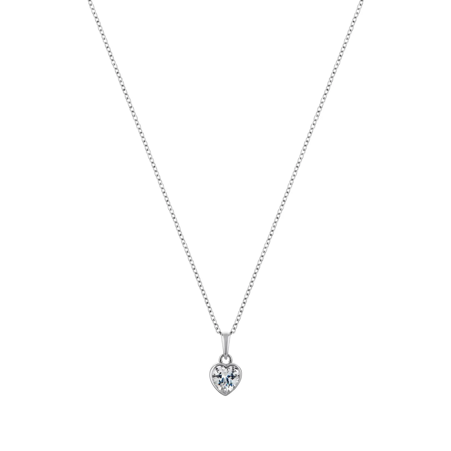 Pure Heart sterling silver necklace