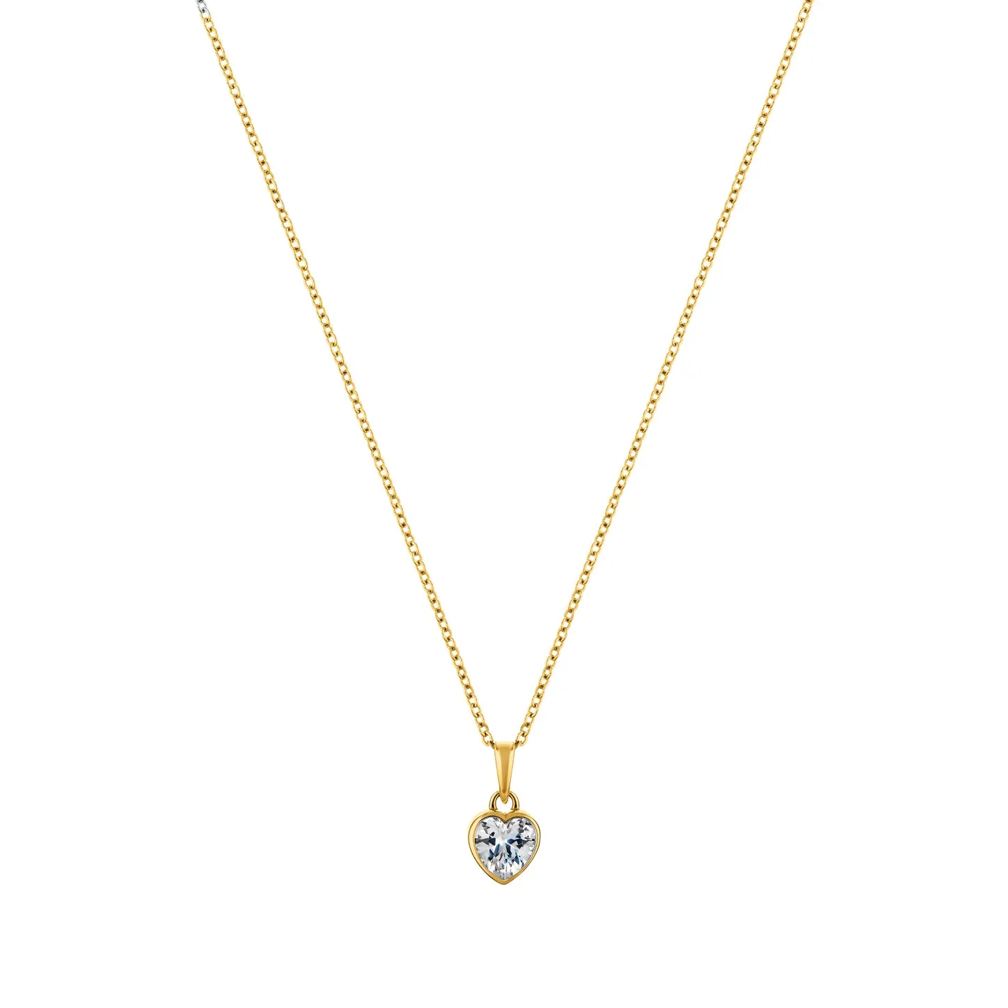 Pure Heart sterling silver necklace